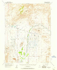 Download a high-resolution, GPS-compatible USGS topo map for Wabuska, NV (1958 edition)
