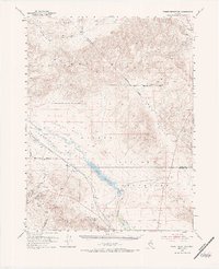 Download a high-resolution, GPS-compatible USGS topo map for Weber Reservoir, NV (1984 edition)