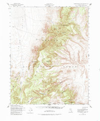 Download a high-resolution, GPS-compatible USGS topo map for Wheelbarrow Peak, NV (1985 edition)