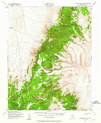 Download a high-resolution, GPS-compatible USGS topo map for Wheelbarrow Peak, NV (1962 edition)