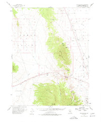 Download a high-resolution, GPS-compatible USGS topo map for Whistler Mtn, NV (1978 edition)