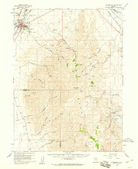 Download a high-resolution, GPS-compatible USGS topo map for Winnemucca, NV (1960 edition)