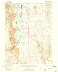Download a high-resolution, GPS-compatible USGS topo map for Yerington, NV (1959 edition)