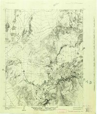 preview thumbnail of historical topo map of Clark County, NV in 1926