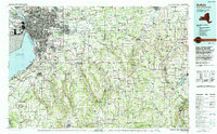 Download a high-resolution, GPS-compatible USGS topo map for Buffalo, NY (1994 edition)