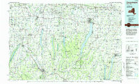 preview thumbnail of historical topo map of Livingston County, NY in 1983