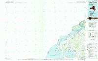 preview thumbnail of historical topo map of Jefferson County, NY in 1985