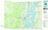 preview thumbnail of historical topo map of Clinton County, NY in 1986
