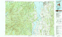 preview thumbnail of historical topo map of Essex County, NY in 1986
