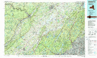 Download a high-resolution, GPS-compatible USGS topo map for Middletown, NY (1988 edition)