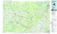Download a high-resolution, GPS-compatible USGS topo map for Monticello, NY (1986 edition)