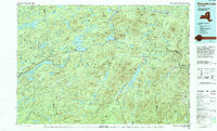 Download a high-resolution, GPS-compatible USGS topo map for Raquette Lake, NY (1994 edition)