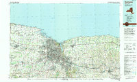 Download a high-resolution, GPS-compatible USGS topo map for Rochester, NY (1994 edition)