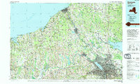 Download a high-resolution, GPS-compatible USGS topo map for Syracuse, NY (1994 edition)