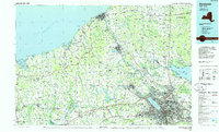 preview thumbnail of historical topo map of Syracuse, Onondaga County, NY in 1985