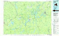 Download a high-resolution, GPS-compatible USGS topo map for Tupper Lake, NY (1986 edition)