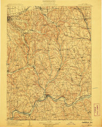 1906 Map of Catatonk