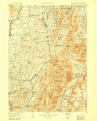 1903 Map of Pawlet, VT