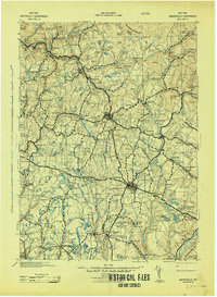 Download a high-resolution, GPS-compatible USGS topo map for Monticello, NY (1964 edition)