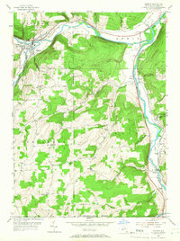 Download a high-resolution, GPS-compatible USGS topo map for Addison, NY (1966 edition)