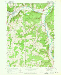 Download a high-resolution, GPS-compatible USGS topo map for Addison, NY (1971 edition)