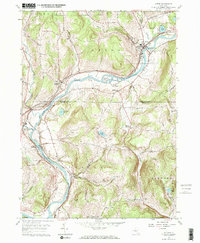 Download a high-resolution, GPS-compatible USGS topo map for Afton, NY (1984 edition)