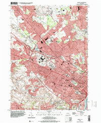 Download a high-resolution, GPS-compatible USGS topo map for Albany, NY (2000 edition)