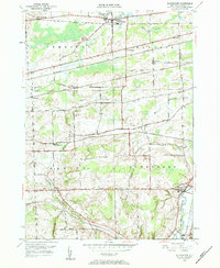 Download a high-resolution, GPS-compatible USGS topo map for Alexander, NY (1984 edition)