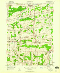 Download a high-resolution, GPS-compatible USGS topo map for Alexander, NY (1960 edition)