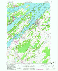 Download a high-resolution, GPS-compatible USGS topo map for Alexandria Bay, NY (1982 edition)