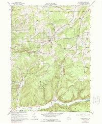 Download a high-resolution, GPS-compatible USGS topo map for Allentown, NY (1989 edition)