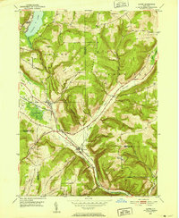 Download a high-resolution, GPS-compatible USGS topo map for Alpine, NY (1952 edition)