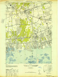 Download a high-resolution, GPS-compatible USGS topo map for Amityville, NY (1947 edition)