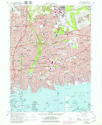 Download a high-resolution, GPS-compatible USGS topo map for Amityville, NY (1979 edition)