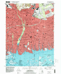 Download a high-resolution, GPS-compatible USGS topo map for Amityville, NY (2000 edition)