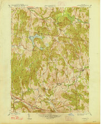 preview thumbnail of historical topo map of Columbia County, NY in 1948