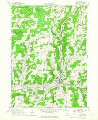 Download a high-resolution, GPS-compatible USGS topo map for Andover, NY (1967 edition)