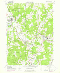Download a high-resolution, GPS-compatible USGS topo map for Angelica, NY (1978 edition)