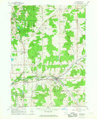 Download a high-resolution, GPS-compatible USGS topo map for Arcade, NY (1968 edition)