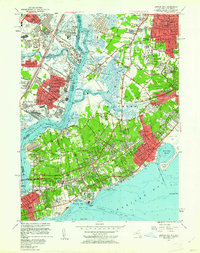 Download a high-resolution, GPS-compatible USGS topo map for Arthur Kill, NY (1962 edition)