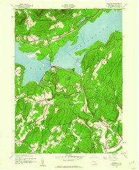 Download a high-resolution, GPS-compatible USGS topo map for Ashokan, NY (1960 edition)