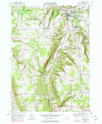Download a high-resolution, GPS-compatible USGS topo map for Attica, NY (1978 edition)