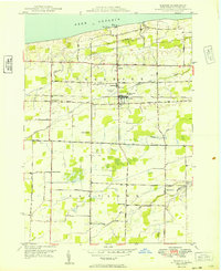 preview thumbnail of historical topo map of Niagara County, NY in 1949