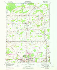 Download a high-resolution, GPS-compatible USGS topo map for Batavia North, NY (1978 edition)