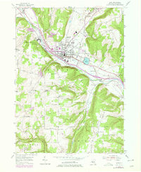 Download a high-resolution, GPS-compatible USGS topo map for Bath, NY (1978 edition)