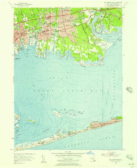 preview thumbnail of historical topo map of Suffolk County, NY in 1955