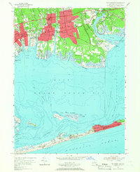 preview thumbnail of historical topo map of Suffolk County, NY in 1955
