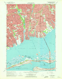 Download a high-resolution, GPS-compatible USGS topo map for Bay Shore West, NY (1971 edition)