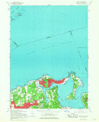 Download a high-resolution, GPS-compatible USGS topo map for Bayville, NY (1975 edition)