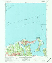 Download a high-resolution, GPS-compatible USGS topo map for Bayville, NY (1984 edition)